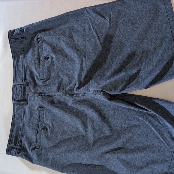 Goodfellow & Co Shorts Men's W33 Blue Polyester Spandex Blend Casual - Picture 4 of 7